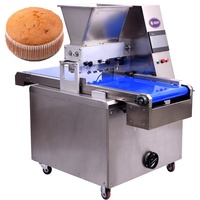 Nouvelle machine automatique de fabrication de gâteaux et de cupcakes approuvée CE avec écran tactile, en acier inoxydable 304, 220V, 20 à 120 pièces/min