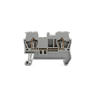 ST 1.5 3.5mm épaisseur Nourrir À Travers Sans Vis Enfichable Rapide Fil Connecteur Din Rail Bornier Printemps Cage Bornier