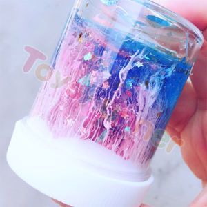 2025 nouvelle version japon et corée inspiré bricolage Ramen purée pâte à modeler et Slime coloré paillettes eau Slime jouet pour enfants - Product Image 2