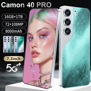 New <span class=keywords><strong>C</strong></span> 40 Pro 5g điện thoại thông minh ban đầu mở khóa điện thoại di động với mạng máy ảnh 4G/5G 7.3inch thẻ kép điện thoại di động - Product Image 2