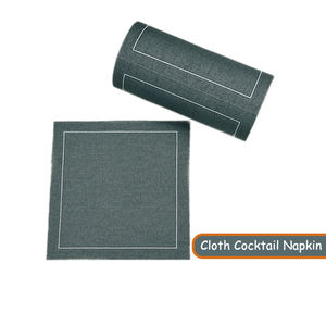 ผ้าเช็ดปากผ้าฝ้ายเนื้อนุ่มทนทานสำหรับงานเลี้ยงวันแต่งงานวันขอบคุณพระเจ้าสำหรับ4.5X4.5INCH ใช้ในชีวิตประจำวัน - Product Image 2