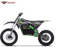 Highper 5000W Vélo tout-terrain électrique pour adolescents et adultes Batterie au lithium 72V Moteur sans balais 2000W Vitesse maximale 80 km/h