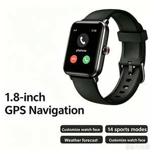 Nouvelle Montre Connectée Unisexe 2026, Écran Tactile Complet, GPS, Plusieurs Cadrans, Suivi Santé et Sport, Compatible <span class=keywords><strong>iOS</strong></span> 9.0+ et Android 6.0+ - Product Image 1