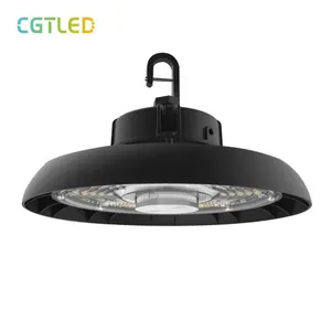Factory Manufacture Customized LED Multi Options 4000K 5000K Selectable 200W 150W 100W 80W Switchable UFO High Bay Fixture