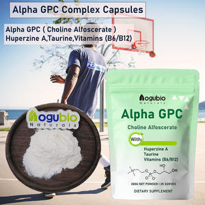مصنع توريد مسحوق ألفا جي بي سي مع هوبيرزين تاورين فيتامينات B6 B12 صحة الدماغ مسحوق جلسرين الكولين - Product Image 2