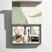Emballage personnalisé en boîte magnétique pour ensemble de sérums de soin de la peau avec fournisseur d'emballages cosmétiques et de boîtes cadeaux haut de gamme