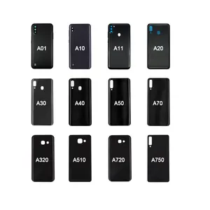 Capa traseira de celular para iphone, carcaça de celular para iphone 6 7 8 x xs max, samsung a01 a10 a11 tampa traseira a20 a30 a40 a50 a70