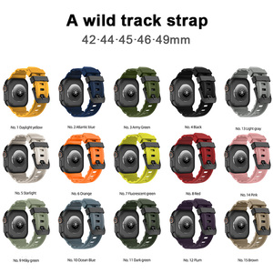 <span class=keywords><strong>Bracelet</strong></span> de montre en silicone et titane BEEFLYPOWER compatible avec <span class=keywords><strong>Apple</strong></span> <span class=keywords><strong>Watch</strong></span> <span class=keywords><strong>Ultra</strong></span> 2 11 10 9 8 IWatch 42 mm 45 mm 46 mm 49 mm - Product Image 5