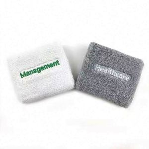 Bracelets de sport d'extérieur personnalisés en usine, bandeaux anti-transpiration brodés pour basketball et badminton, bracelets de gym - Product Image 5