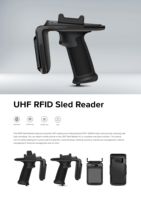 Lector de Mano Industrial R6 con Conexión BLE, Lector de Tarjetas RFID UHF Integrado Impinj E710, Sistema Operativo Palm OS, SDK, Lector de Códigos de Barras, en Stock