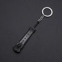 Porte-clés Épée Noire YoRHa 2B NieR Automata pour Fans et Cosplay – Accessoire de Jeu pour Grossistes
