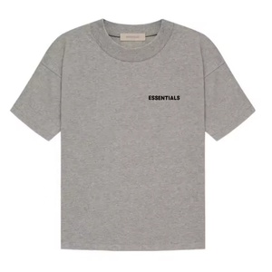 Áo thun oversize in logo chữ nổi phong cách đường phố hè <span class=keywords><strong>2025</strong></span>, chất liệu cotton unisex, bán buôn giảm giá - Product Image 2