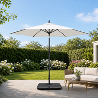 Parapluies de plage en polyester personnalisés, pliables, modernes, anti-UV, de qualité supérieure, pour jardin et terrasse, vente en gros