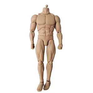 定制1/6比例动作人物，OEM塑料男性身体模型动作人物玩具，超铰接式聚氯乙烯动作人物制造商