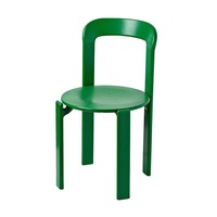 Chaise de salle à manger empilable en teck massif haut de gamme style crème, mobilier de maison, chambre à coucher, chaise Rey colorée