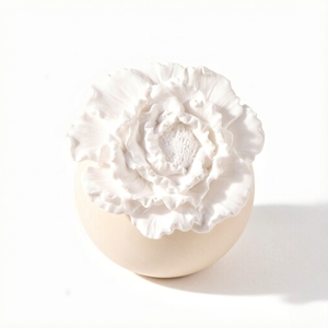 Regalo di lusso fatto a mano in porcellana fiore 100ML bottiglia in ceramica profumata Aroma deodorante per la casa <span class=keywords><strong>diffusore</strong></span> di lamelle di olio essenziale - Product Image 4