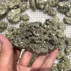 Groothandel Natuurlijke Ruwe Koper Pyriet Minerale Specimen Steen Kristal Ambachten Ruwe Pyriet Chalcopyrite Erts