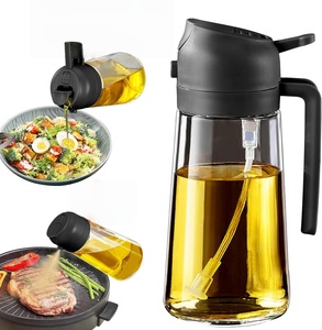 ขวดน้ำมันแบบพ่นและแบบกด 2 in 1 ขนาด 470 มล. สำหรับทำอาหาร - Product Image 1