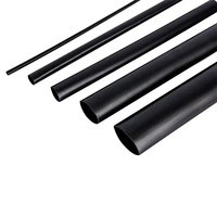 Service de Modélisation Plastique par Extrusion de Manchons Isolants Thermorétractables en Caoutchouc Néoprène Haute Température à Découpe Personnalisée HD-CR