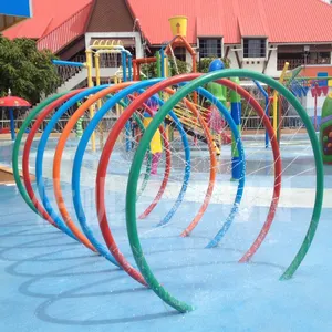 Su havuzu oyuncaklar çocuklar için gökkuşağı 4 renk galeri D 1.8 M