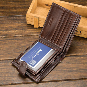 <span class=keywords><strong>Portefeuille</strong></span> court minimaliste personnalisé pour <span class=keywords><strong>homme</strong></span>, porte-cartes fin, <span class=keywords><strong>portefeuille</strong></span> en <span class=keywords><strong>cuir</strong></span> véritable fait main - Product Image 5