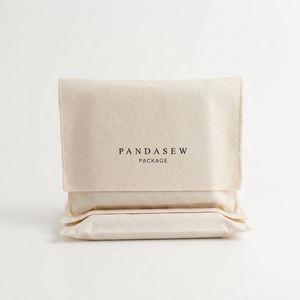 Sacs cadeaux WEYDY Sichuan personnalisés en coton biologique, écologiques, durables, pour le rangement et l'emballage, pochettes à rabat, sacs à poussière, sacs à main - Product Image 2