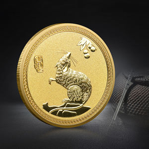 2024 용의 해 금과 실버 조디악 기념품 선물 기념 동전 - Product Image 4