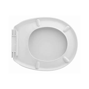 Bidet Universale Moderno Quadrato Ischia con Chiusura Morbida a V, in Legno di Bambù, Plastica PP e Resina di Urea per Uso Bagno - Product Image 3