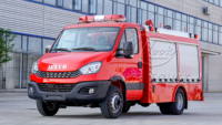 Camion de pompiers Ivecoo CAFS à haute efficacité, 70 % d'économie d'eau, système de mousse à air comprimé avancé de 1000 litres pour une suppression rapide des incendies