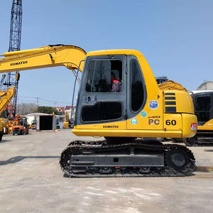 Miniexcavadora Usada Komatsu PC60-7 de 6 Toneladas, EPA CE PC60 Pc60-8, Excavadora de Segunda Mano con Accesorios Gratuitos para Construcción - Product Image 1