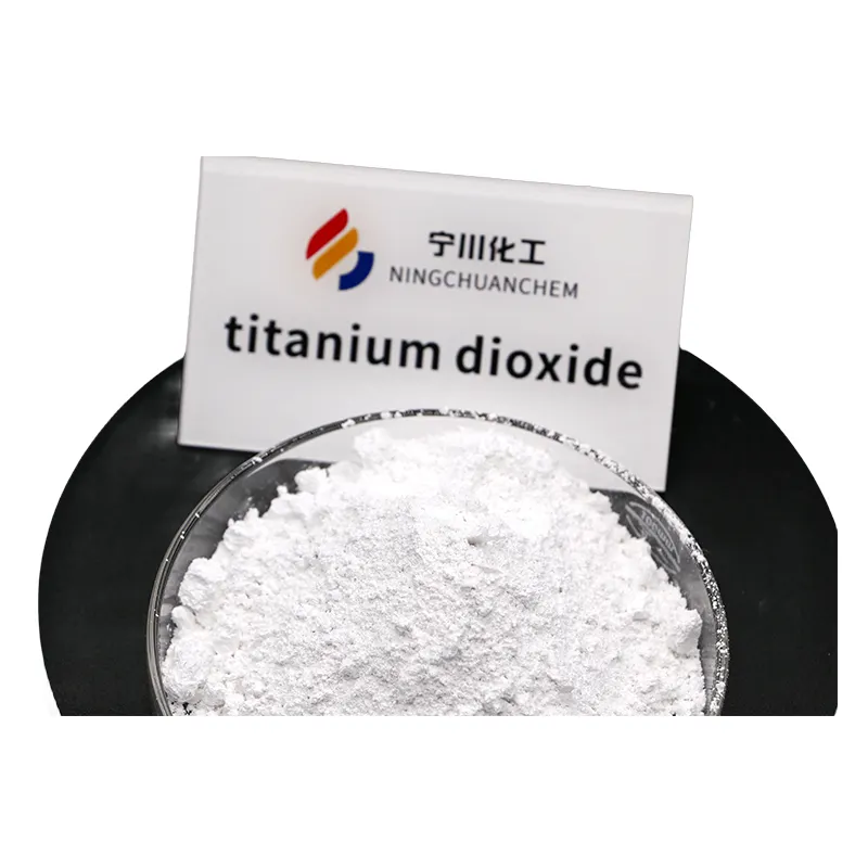من المصنع بسعر منخفض وبيع مباشر مسحوق أكسيد التيتانيوم الأبيض المكون من أكسيد التيتانيوم الكيميائي ويمكن استخدامه في العديد من الصناعات