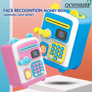 चेहरे की पहचान इलेक्ट्रॉनिक पिग्गी बैंक एटम पासवर्ड मनी बॉक्स - Product Image 2