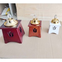Porte-encens dukhoon brûleur dubaï bois laiton oudh nacre bakhoor brûleur gaharu brûleur d'encens encen bakhoor chauffage