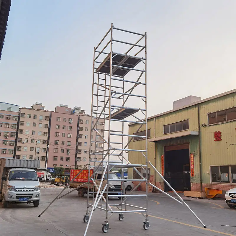 Aluminium Ladder Steiger Mobiele Steigers Voor Verkoop