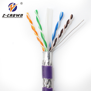 Coupleur 0.5mm <span class=keywords><strong>rj45</strong></span> cat6a blindé ethernet de rouge <span class=keywords><strong>30</strong></span> y 50 metros 23awg cat6 réseau 1000ft 305m communication câble Lan - Product Image 6