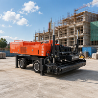 Machine de nivellement laser pour béton, type flèche télescopique, pour le nivellement de sols en béton à grande portée et les travaux de pose de dalles