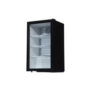 98L cửa kính duy nhất hiển thị thẳng đứng <span class=keywords><strong>Countertop</strong></span> <span class=keywords><strong>Showcase</strong></span> đồ uống mát sc98 - Product Image 1