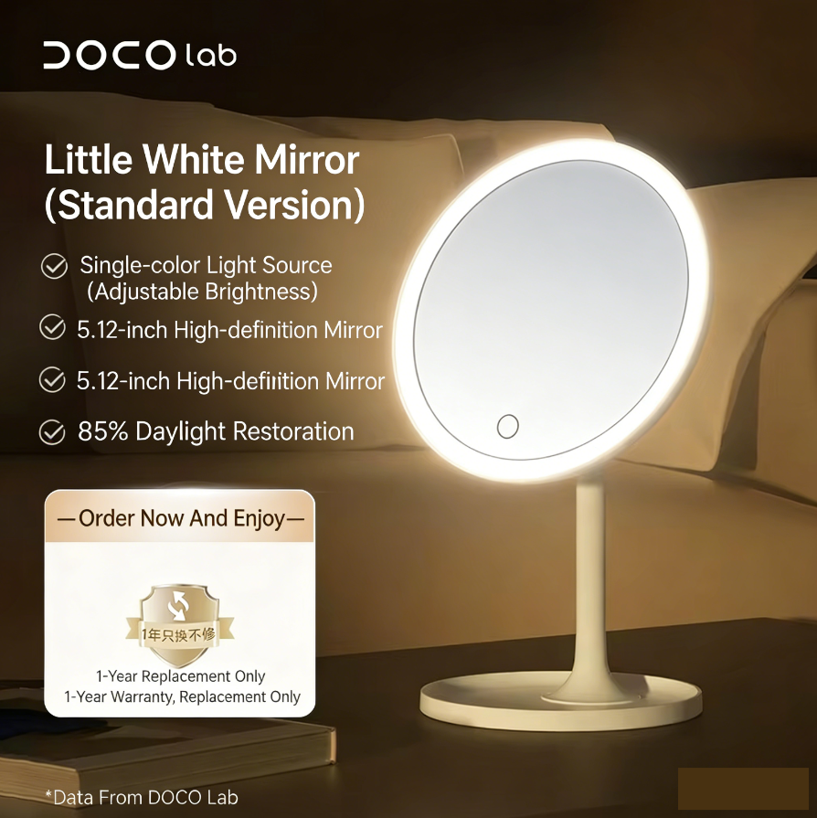 Espejo pequeño blanco - Edición estándar