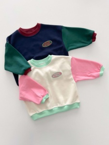 Produttore OEM ODM di <span class=keywords><strong>Felpe</strong></span> Invernali <span class=keywords><strong>per</strong></span> Bambini, Abbigliamento a Maniche Lunghe <span class=keywords><strong>per</strong></span> Bambine, <span class=keywords><strong>Moda</strong></span> in Cotone Biologico - Product Image 6