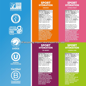 ג 'ולונג oem ספורט אלקטרוליטים עבור הידרציה פרואקטיבית במים טעמי מים מעורבים הידרציה טבליות אלקטרוליטים - Product Image 2