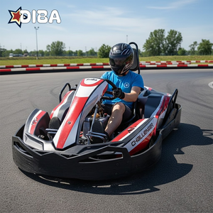 직접 제조 성인용 드리프트 카트 HDPE 20mm 배틀 에어로 드리프트 오프로드 고카트 대여 사업용 - Product Image 3