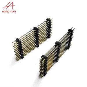 2.0mm 2.54mm Pitch 1.27mm 40pin Way Header Pin Connector Female Header DIP Single Double Rows SMD SMT Male PCB Connectors
