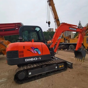 Excavatrice d'occasion de haute qualité Doosan Dx60 Dx55 Mini pelles Doosan Dh60 Digger Dx225 Dx340 Bonne condition en stock - Product Image 4