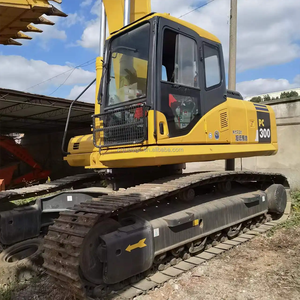 Excavadora de segunda mano Komatsu PC350 PC400 Cummins, motor de marca PLC, excavadora grande de orugas, movimiento de tierras - Product Image 4