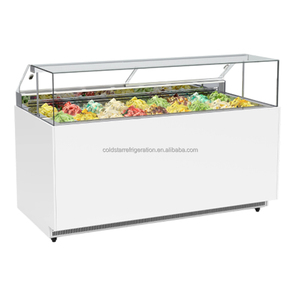 Vitrine Réfrigérée Portable Commerciale pour Crèmes Glacées avec Réfrigération à Température Unique et Refroidissement par Air - Product Image 3