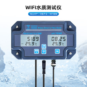 Monitor de Agua Inalámbrico 6 en 1 con Wifi para Acuario y Piscina: pH, TDS, EC, Salinidad y Temperatura - Product Image 3