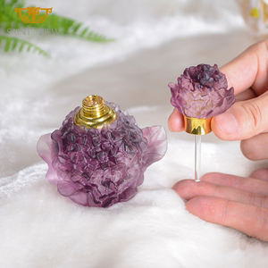 Cadeau de fête prénatale de 8ml Cadeaux de mariage Voyage Moyen-Orient Dubaï Parfum Vide Verre Cristal Parfum Huile Essentielle Bouteille Cristal - Product Image 3