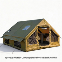 Tente familiale gonflable géante en tissu Oxford, imperméable et portable, pour le camping en plein air – Vente en gros usine