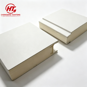 Panneau sandwich en <span class=keywords><strong>mousse</strong></span> de <span class=keywords><strong>polyuréthane</strong></span> PU, panneau isolant en acier galvanisé, résistant au feu, insonorisant, matériau de construction en gros - Product Image 2