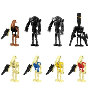 Mini jouets de construction Robot de combat IG-88, figurine de film à assembler en plastique pour garçons et filles - Product Image 1